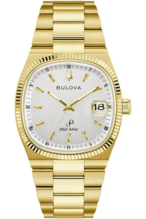 BULOVA Quarzuhr »Super Seville«, Armbanduhr, Herrenuhr, Edelstahlarmband, analog
