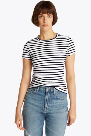 Tommy Hilfiger T-Shirt »Slim Essential Rib«, Große Größen