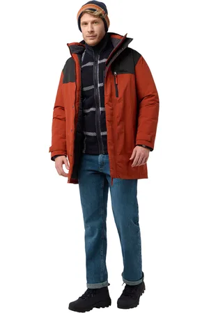 Jack Wolfskin Funktionsparka »GLETSCHERSEE«, mit Kapuze, Winterjacke