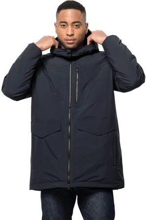 Jack Wolfskin Funktionsparka »KOENIGSBAU«, mit Kapuze, Winterjacke mit Kunstfaserfüllung
