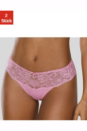Nuance String, (2 St.), Dessous mit breitem Spitzenband