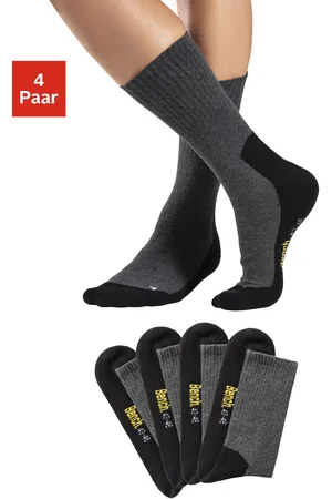 Bench Tennissocken, (Packung, 4 Paar), mit Fußfrottee