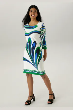 Aniston Jerseykleid, mit fantasievollen Alloverprint - NEUE KOLLEKTION