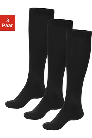Bench Kniestrümpfe, (Packung, 3 Paar), Herrenkniestrümpfe mit wärmender Wolle