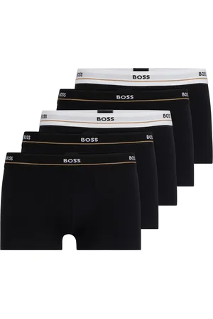 HUGO BOSS Trunk »Trunk 5P Essential«, (Packung, 5 St., 5er Pack), mit modischem, teilweise kontrastfarbenen Logo-Elastikbund
