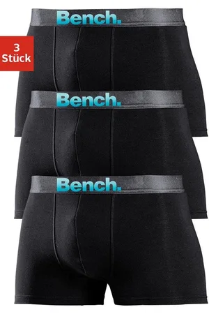 Bench Boxer »Boxershorts für Herren«, (Packung, 3 St.), mit Logo Webbund