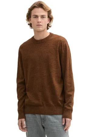 TOM TAILOR Strickpullover, in melierter Optik