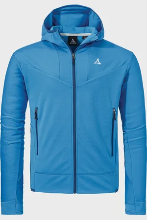 Schöffel Fleecejacke »Mountain Fleece Hoody Style Blaueis MNS«, mit Kapuze