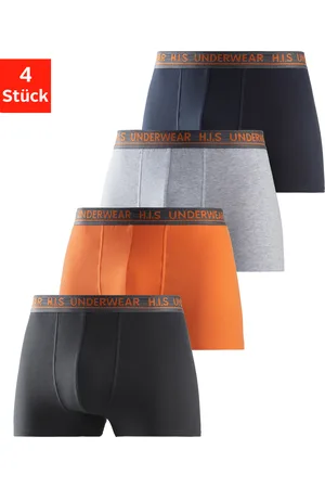 H.I.S Boxer »Boxershorts für Herren«, (Packung, 4 St.), mit bequemem Stretchbündchen