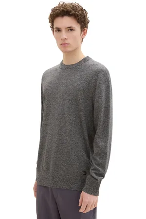TOM TAILOR Strickpullover, in melierter Optik
