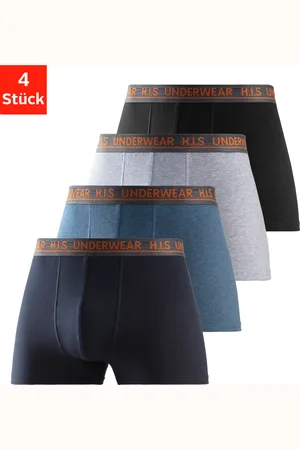 H.I.S Boxer »Boxershorts für Herren«, (Packung, 4 St.), mit bequemem Stretchbündchen