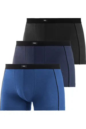 H.I.S Boxer »Boxershorts für Herren«, (Packung, 3 St.), mit schmalen Piping an den Seiten