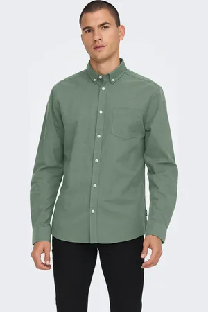 Only & Sons Langarmhemd »ONSALVARO SLIM LS OXFORD SHIRT NOOS«