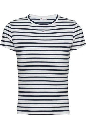 Tommy Hilfiger T-Shirt »TJW SLIM ESSENTIAL RIB SS«, mit gerippter Struktur