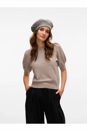 VERO MODA Kurzarmpullover »VMDOFFY 2/4 O-NECK PULLOVER GA NOOS«