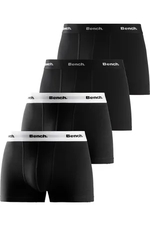 Bench Boxer »Boxershorts für Herren«, (Packung, 4 St.), mit kontrastfarbigem Bund
