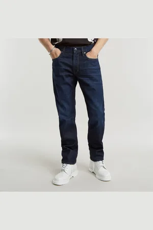 G-Star Straight-Jeans »Mosa Straight«, mit hellen Nähten
