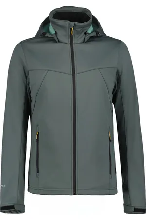 Icepeak Softshelljacke »H SOFTSHELLJACKE BIGGS«, mit Kapuze