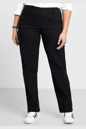 Sheego Stretch-Hose »Bengalin-Hose mit schmalem Bund«