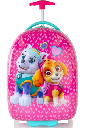 Heys Kinderkoffer »Paw Patrol, Rosa«, 2 Rollen, x Joachim Llambi Kindertrolley Kinder Reisegepäck