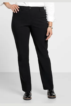 Sheego Stretch-Hose »Bengalin-Hose »Die Bootcut« mit schmalem Bund«