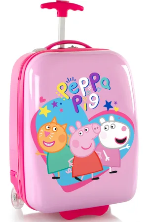 Heys Kinderkoffer »Peppa Pig rosa, 46 cm«, 2 Rollen, x Joachim Llambi Kindertrolley Handgepäck-Koffer