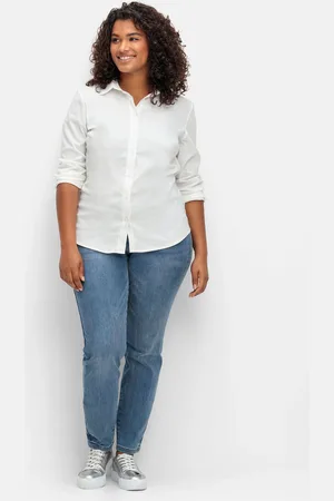 Sheego Stretch-Jeans »Skinny Stretch-Jeans Skinny mit Bodyforming-Effekt«