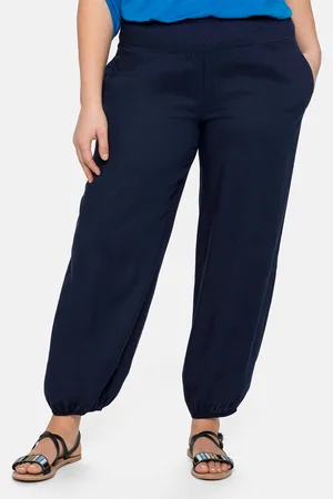 Sheego Schlupfhose »Strandhose mit breitem, elastischen Bund«