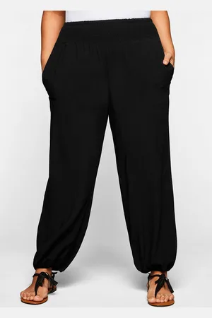 Sheego Schlupfhose »Strandhose mit breitem, elastischen Bund«