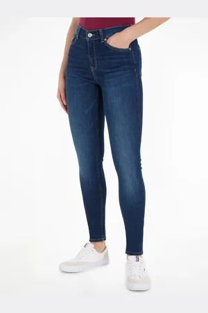 Tommy Hilfiger Skinny-fit-Jeans »Nora Mid Rise Skinny Fit«, mit Waschung, Logo-Badge