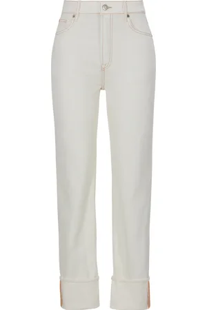 HUGO BOSS Weite Jeans »Ada High Rise Slim Premium Damenmode«
