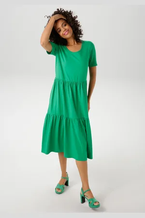 Aniston Sommerkleid, in trendiger Farbpalette - NEUE KOLLEKTION