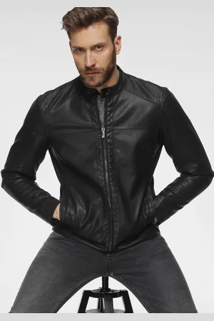 Only & Sons Bikerjacke »MIKE PU RACER JACKET«, ohne Kapuze