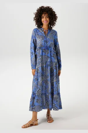 Aniston Maxikleid, mit extravagantem, großflächigen Druck - NEUE KOLLEKTION