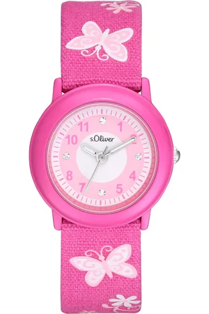 QS by s.Oliver Quarzuhr »2036748«, Armbanduhr, Kinderuhr, Mädchen, Geschenkidee, Schulanfang, Geburtstag