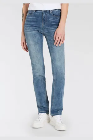 ARIZONA Gerade Jeans »Ultra-Stretch«, normale Passform, Comfort Fit, Used-Look-Waschung