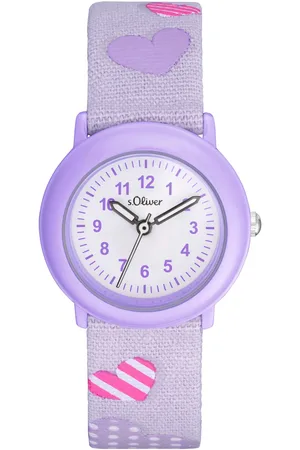 QS by s.Oliver Quarzuhr »2036750«, Armbanduhr, Kinderuhr, Mädchen, Geschenkidee, Schulanfang, Geburtstag