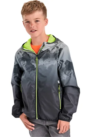 Killtec Outdoorjacke »Lyse BYS JCKT B«, Leichte, wasserdichte Kinderjacke, klein verpackbar, cooles Muster