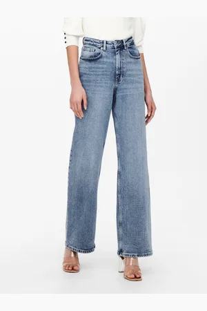 ONLY High-waist-Jeans »ONLJUICY HW WIDE LEG«