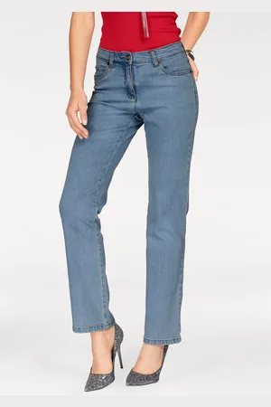 ARIZONA Gerade Jeans »Annett«, bequeme Passform, 5-Pocket-Style, hohe Taille