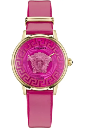 VERSACE Quarzuhr »MEDUSA ALCHEMY«, Armbanduhr, Damenuhr, Saphirglas, Swiss Made, Leuchtzeiger