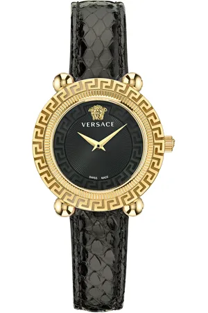 VERSACE Quarzuhr »GRECA TWIST«, Armbanduhr, Damenuhr, Saphirglas, Swiss Made, analog