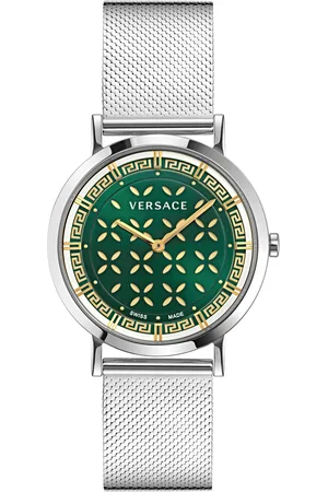 VERSACE Quarzuhr »NEW GENERATION«, Armbanduhr, Damenuhr, Saphirglas, Swiss Made, analog