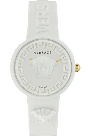 VERSACE Quarzuhr »MEDUSA POP«, Armbanduhr, Damenuhr, Saphirglas, Swiss Made, analog