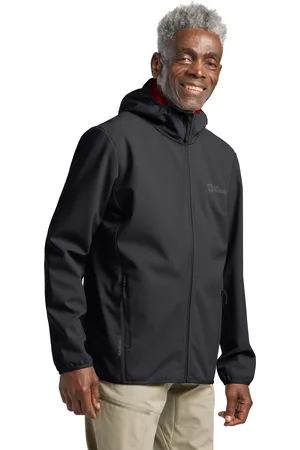 Jack Wolfskin Softshelljacke »BORNBERG HOODY M«, mit Kapuze