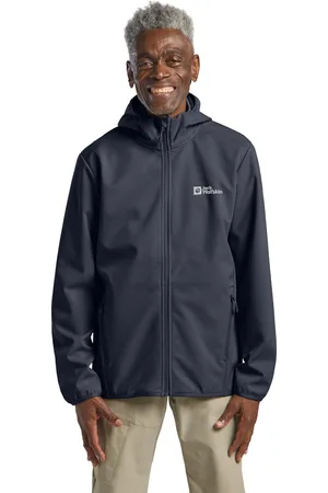 Jack Wolfskin Softshelljacke »BORNBERG HOODY M«, mit Kapuze