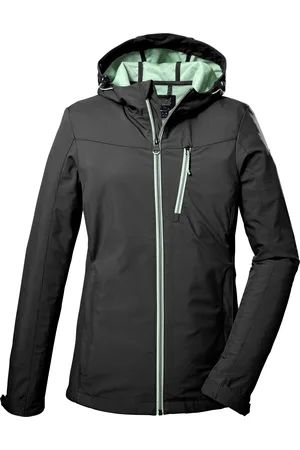 Killtec Softshelljacke »KOS 89 WMN SFTSHLL JCKT«, Damen Softshelljacke: Wind-u wasserdicht, atmungsaktiv