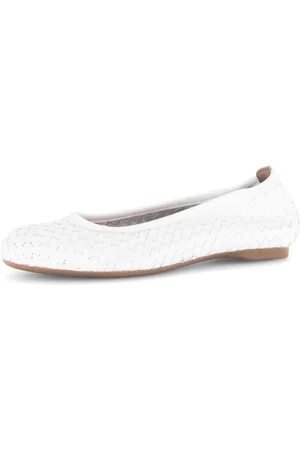 Gabor Ballerina, Schlupfschuh, Frühlingsschuh, Businessschuh mit tollem Flechtmuster