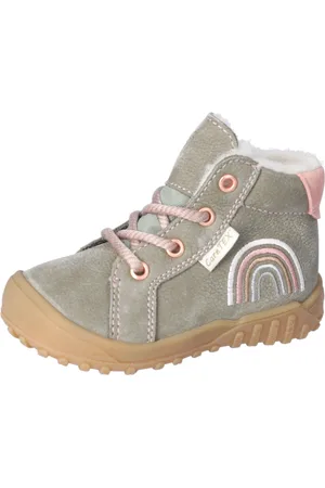 Pepino by Ricosta Lauflernschuh »Dusty WMS: weit«, Babystiefel, Winterschuh, Schnürstiefel mit wärmender Schurwolle