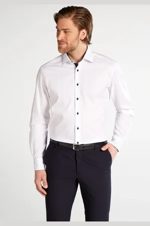 ETERNA Langarmhemd »MODERN FIT«, NON IRON (bügelfrei)